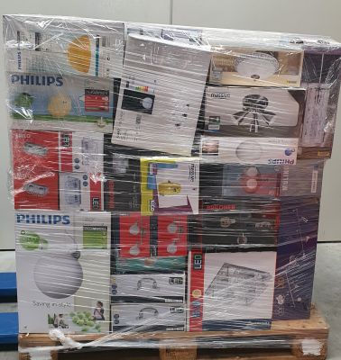 Palette Leuchten Lampenposten Restposten LED 50 Stück Sonderposten