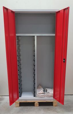 Materialschrank Werkzeugschrank Magazinschrank Schubladenschrank Rot